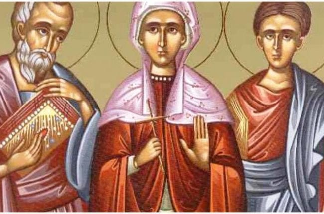Άγιοι Φιλήμων ο Απόστολος, Άρχιππος, Ονήσιμος και Απφία – Γιορτή σήμερα 22 Νοεμβρίου – Ποιοι γιορτάζουν